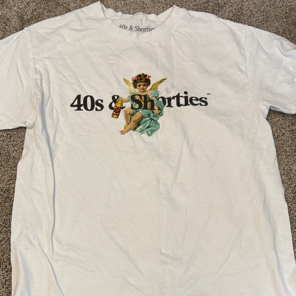 White Graphic Tee